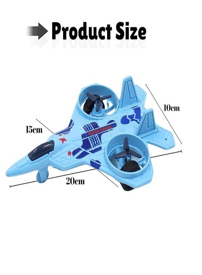 MALLEXO Realistic Military Fighter Jet Airplane Toy for Kids | 1 PCS Push & Go Unbreakable Aircraft Plane Model Toys Action Figure Playset for Boys and Girls Education | Decor Items Birthday Gifts (1) - Image 3